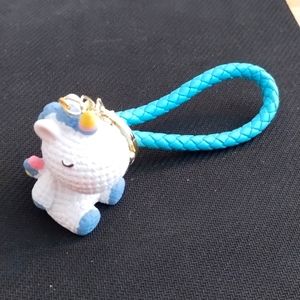Cartoon Charming Unicorn Keychain